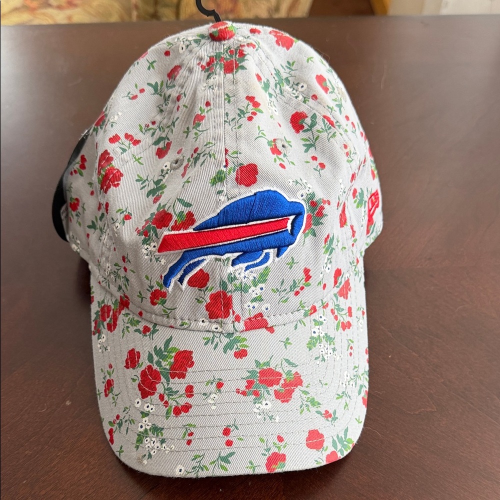 NWT Buffalo Bills Floral Baseball Cap - Picture 3 of 6
